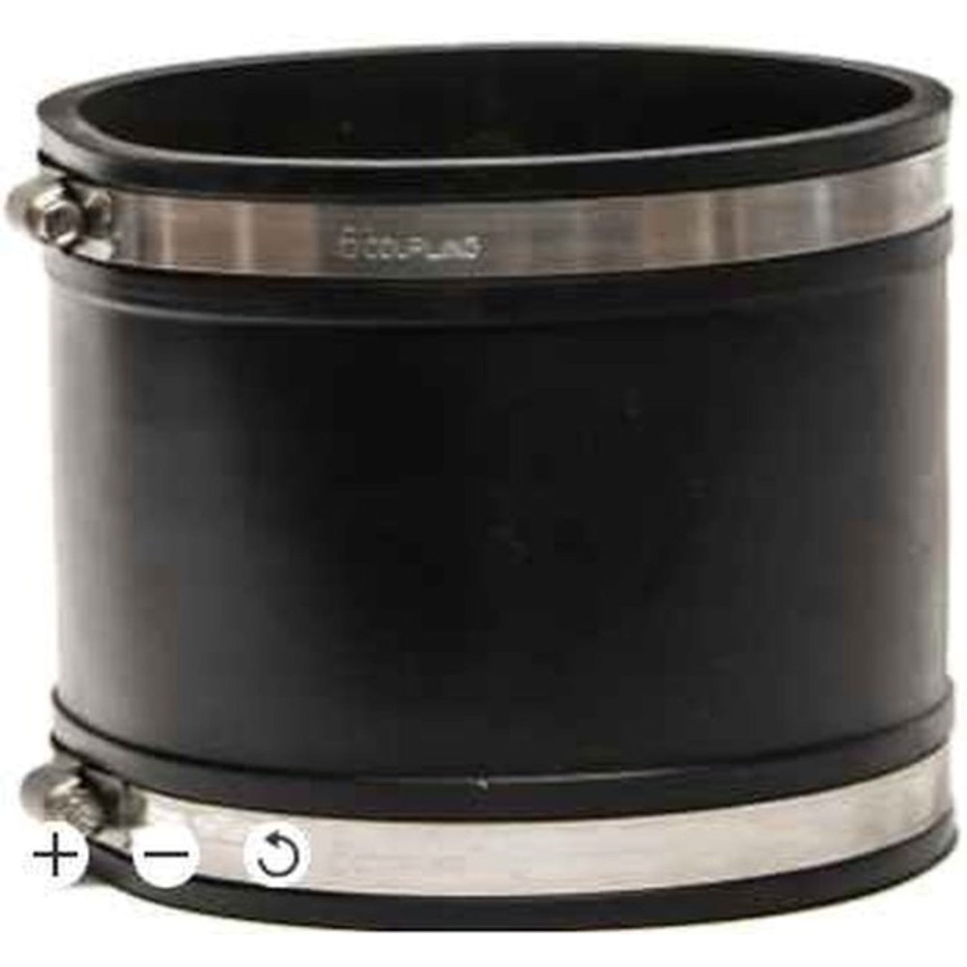 Evolution Aqua Flexibele connector recht 6" - productfoto
