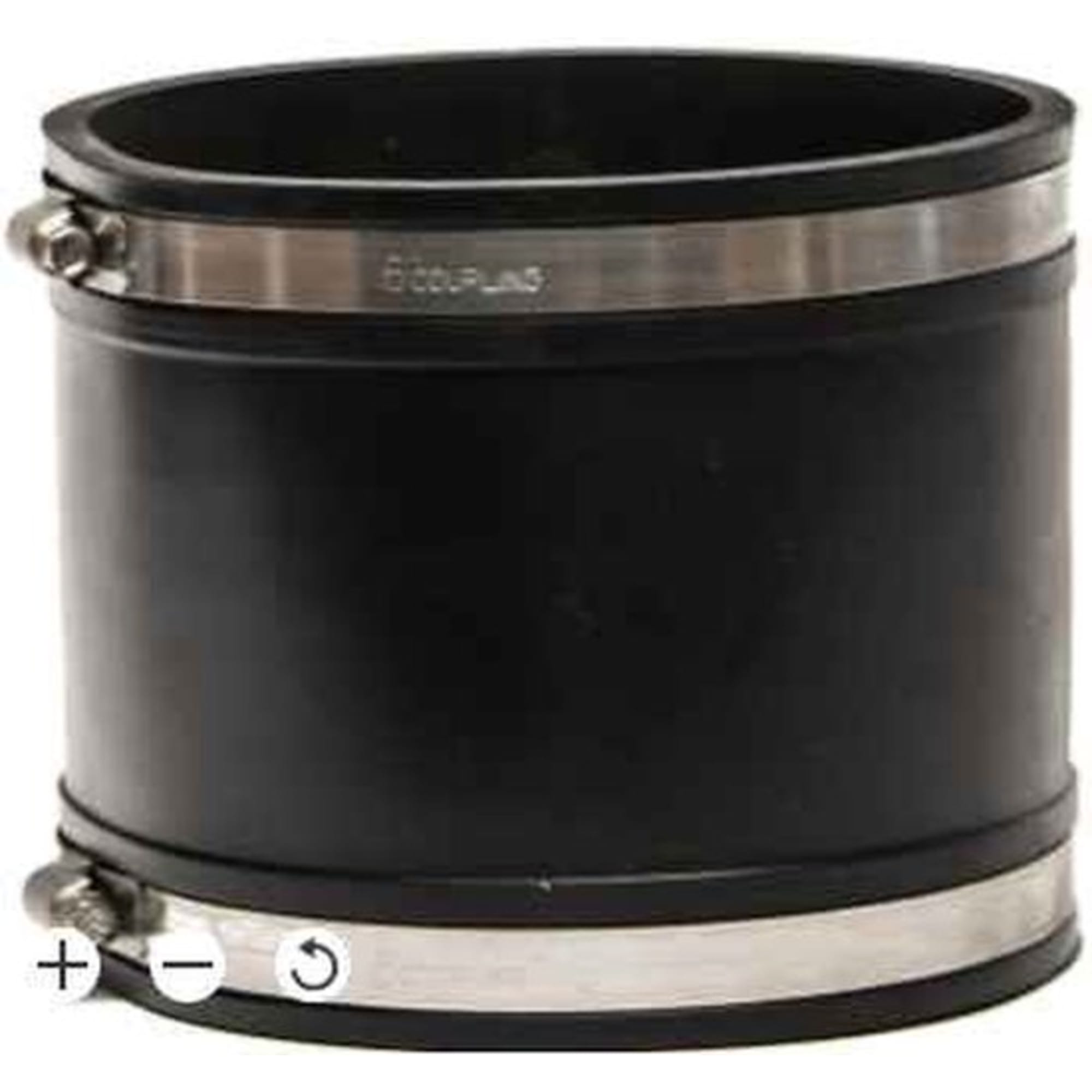 Evolution Aqua Flexibele connector recht 6" - productfoto