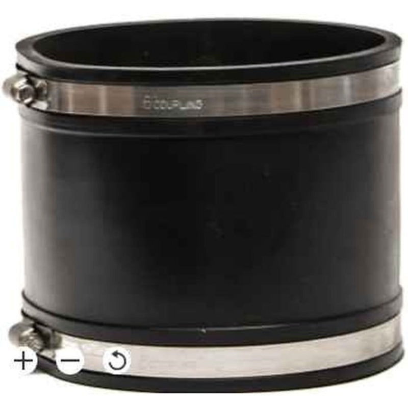 Evolution Aqua Flexibele connector recht 6" - productfoto, Slangkoppeling bij Vijvercentrum