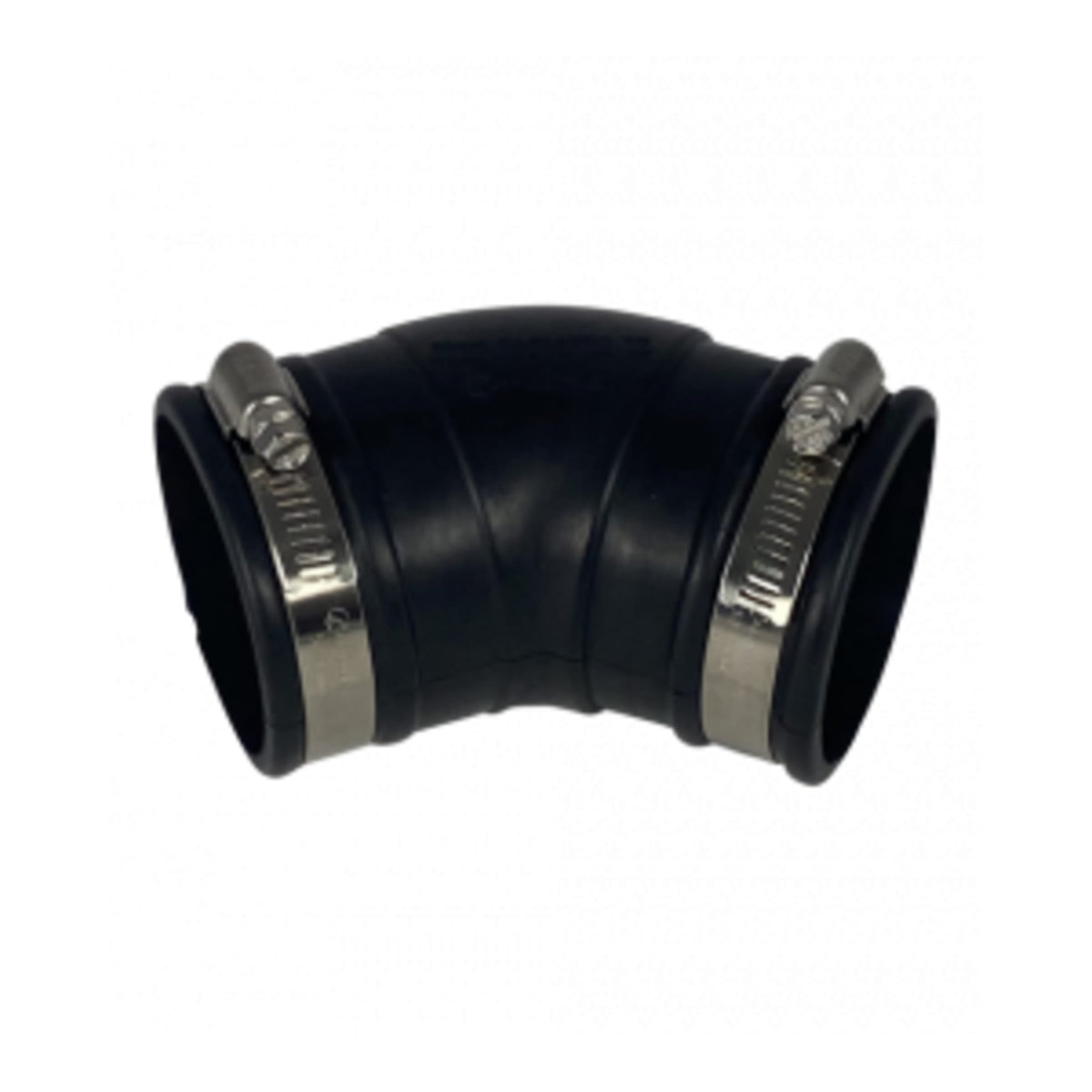 Air Aqua Flexibele rubber bocht (45°) 63mm - productfoto