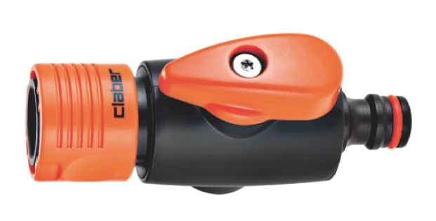 Claber Klikafsluiter klik x insteek - Waterstop koppeling voor tuinslang, afbeelding 2 Tuingereedschap