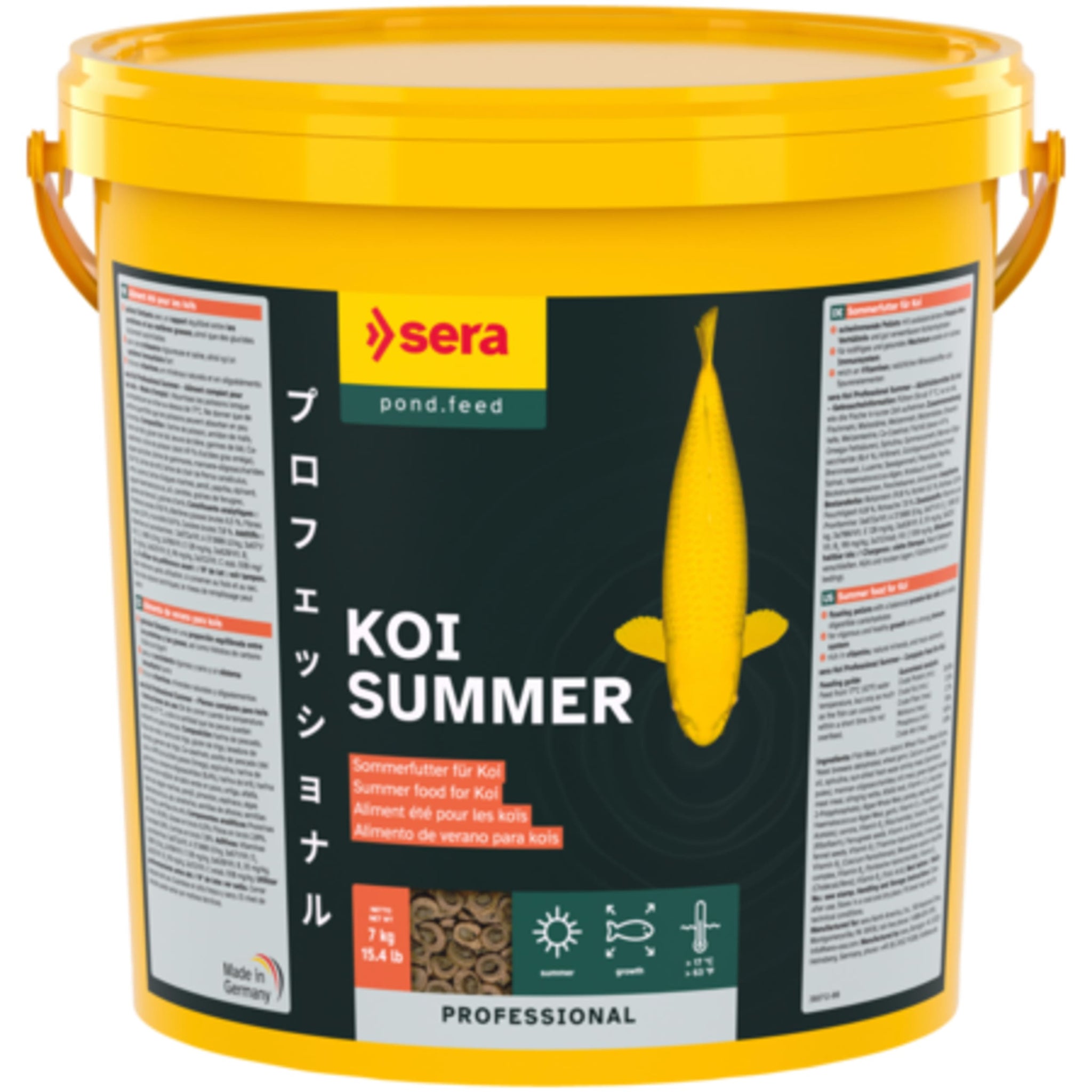 Sera Koi Professional Summer 21 L - 7 kg - productfoto