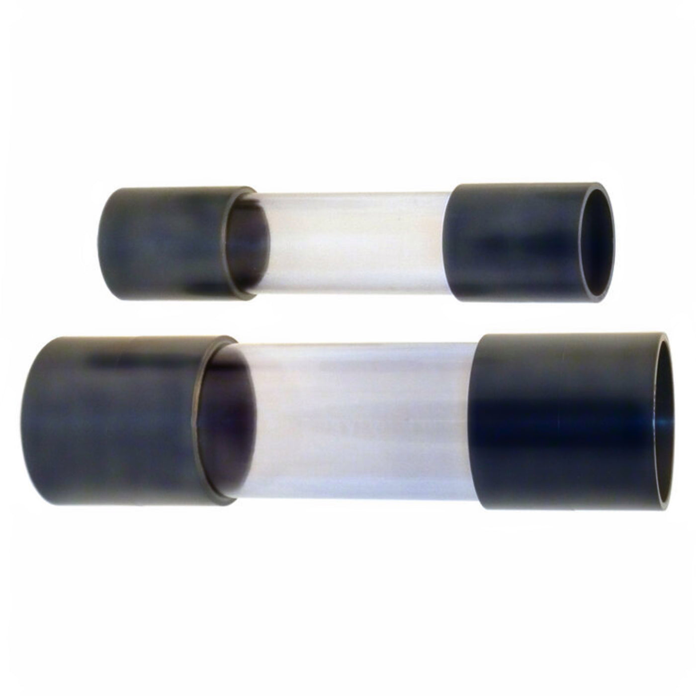 Zichtglas met lijmmof 50 mm voor vijver PVC leiding