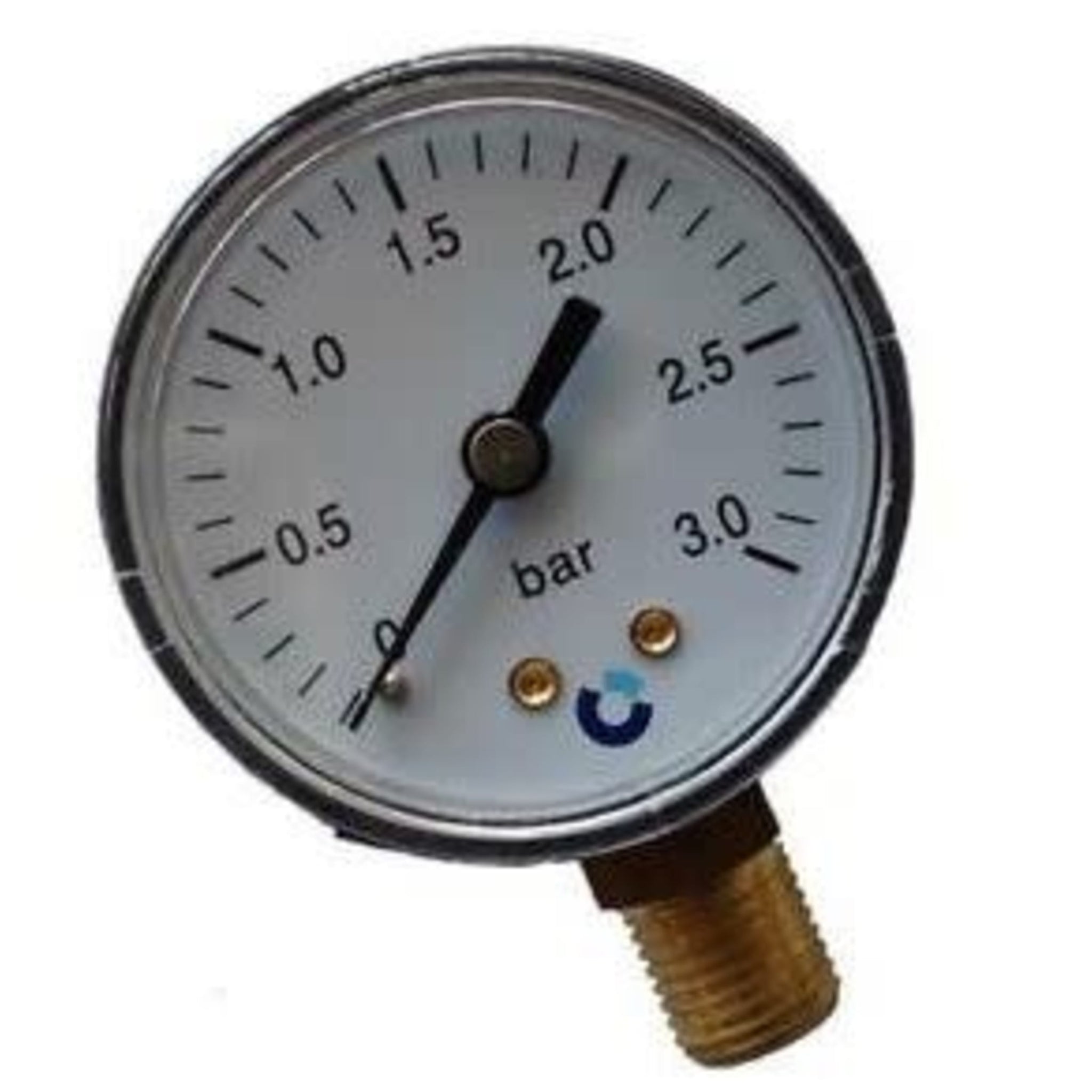 Aquaforte Manometer 0-3 bar - drukmeter voor vijverfilters