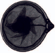 Europond Schepnet Ø35 cm fijnmazig wit - productfoto