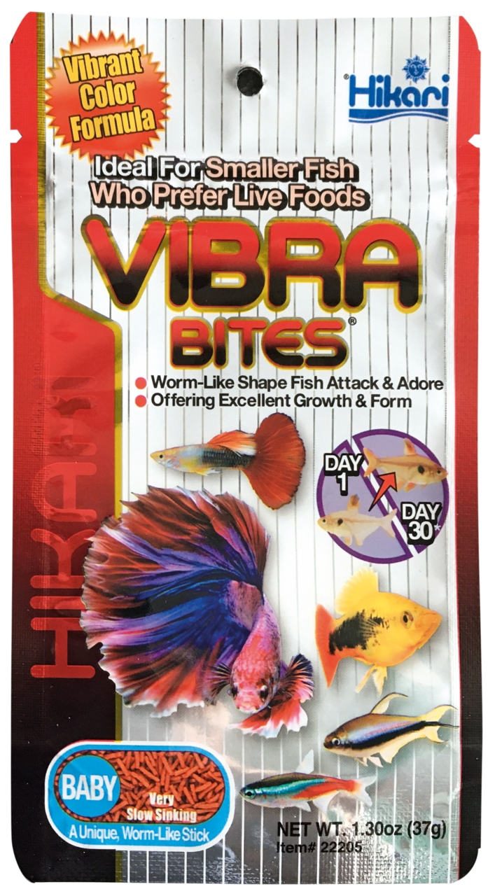Hikari Tropical Vibra Baby 37 gram - mini staafvoer voor kleine tropische vissen, afbeelding 2 Dier