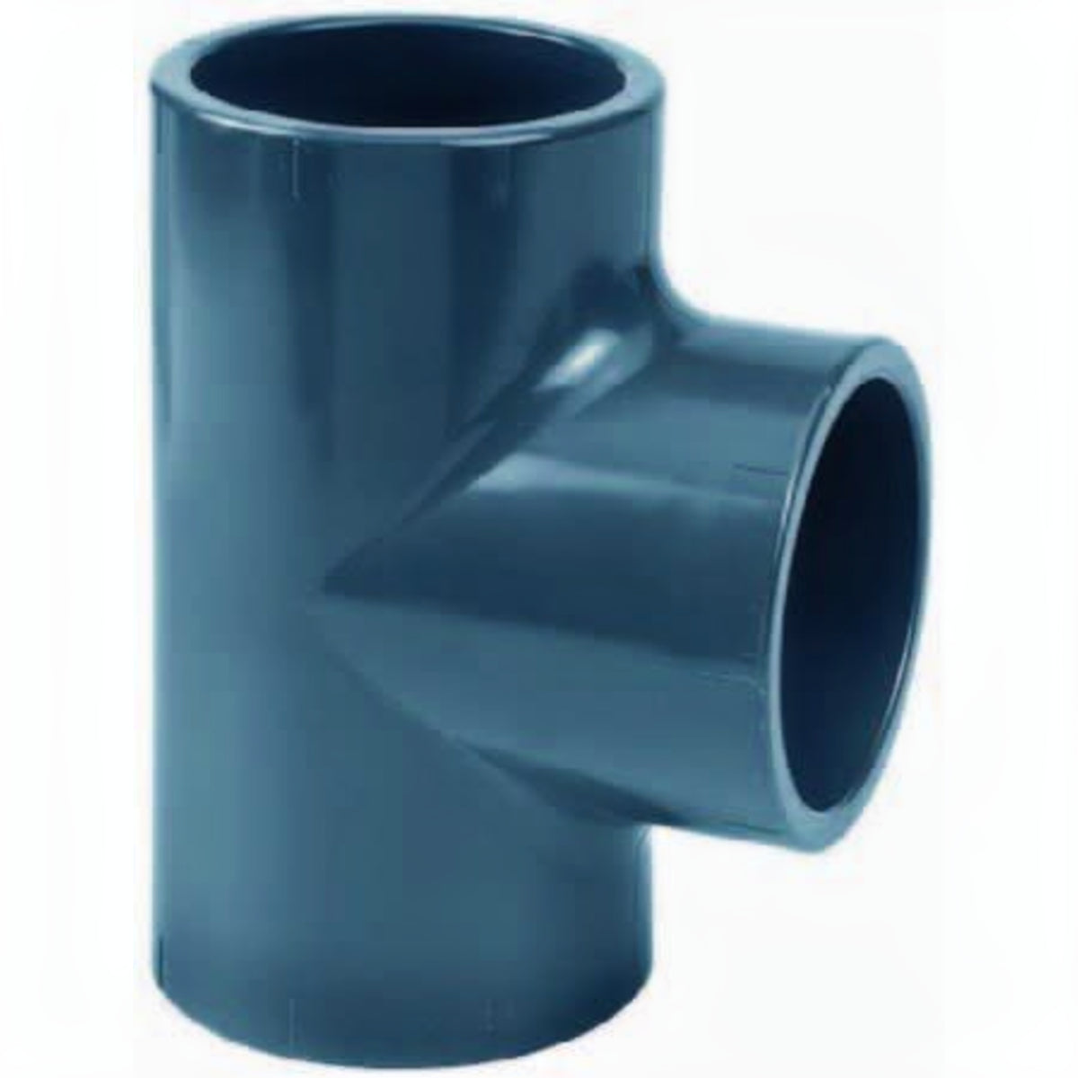 AquaForte PVC T-stuk 90 graden lijm 75 mm - aftakking voor vijverleidingen | Fluidra productafbeelding