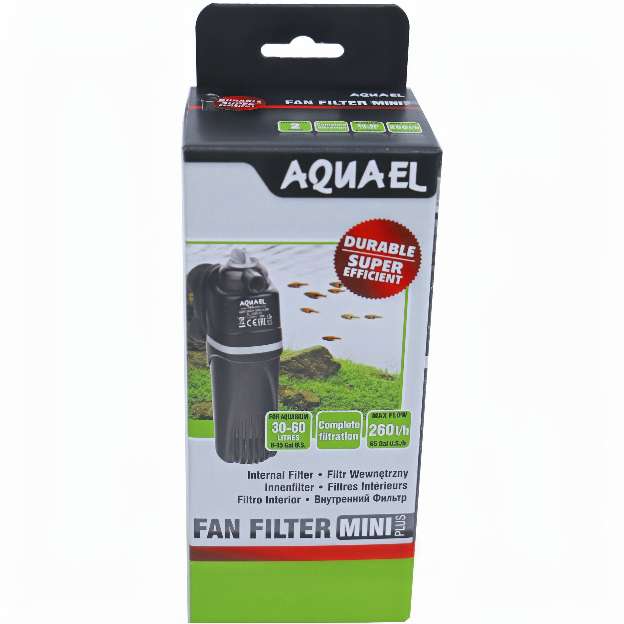 Aquael Binnenfilter Fan Mini Plus - productfoto
