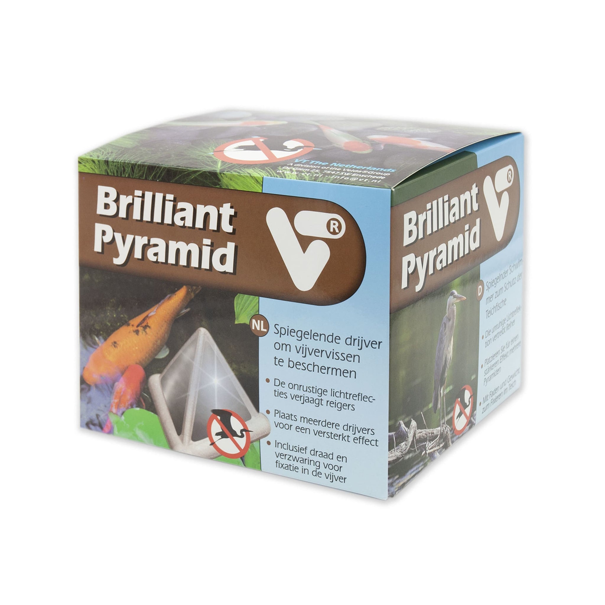 VT Brilliant Pyramid - Drijvende Reigerverjager & LED
