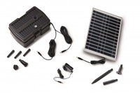 Pontec PondoRell 1500 UVC Solar complete set met onderwaterfilter, zonnepaneel en netadapter, miniatuur 1