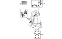 Oase handvat incl. bevestigingsschroef Drain - Reserveonderdeel PondoVac, miniatuur 3