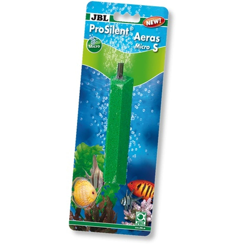 JBL ProSilent Aeras Micro S luchtuitstromer blisterverpakking studio opname, Aquariumaccessoire bij Vijvercentrum