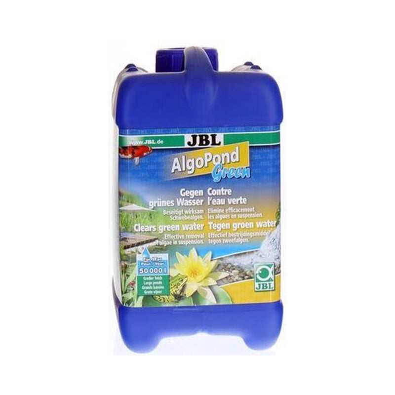 JBL AlgoPond Green 2,5 liter jerrycan voor vijvers tot 50.000 liter, productfoto, Algenbestrijder bij Vijvercentrum