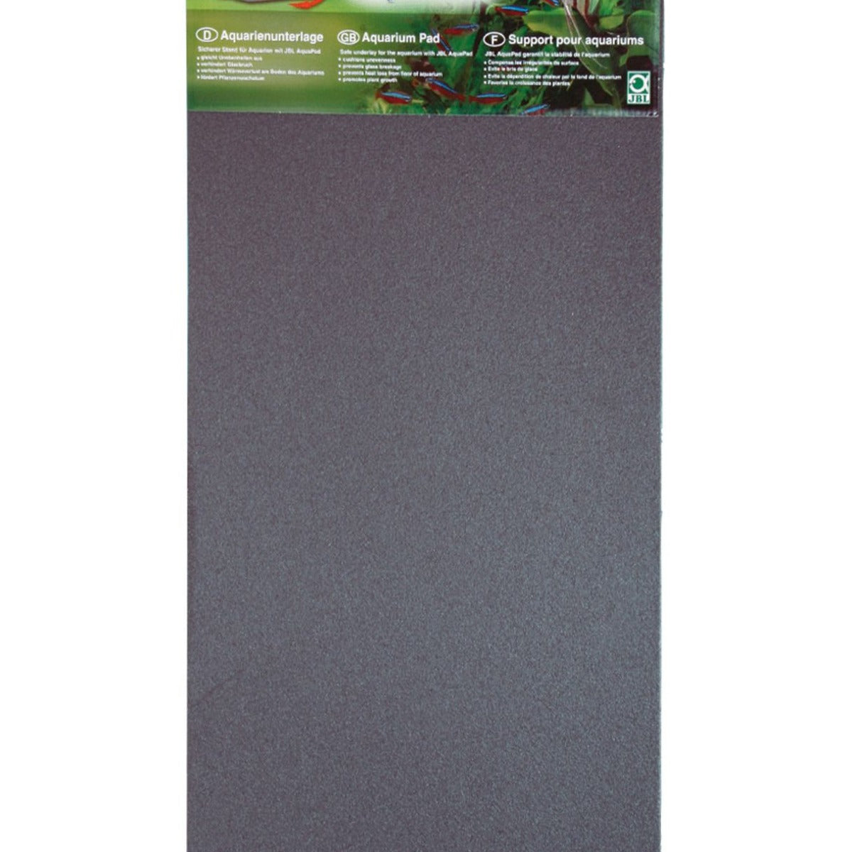 JBL AquaPad 80x40 cm schuimmat verpakking detail