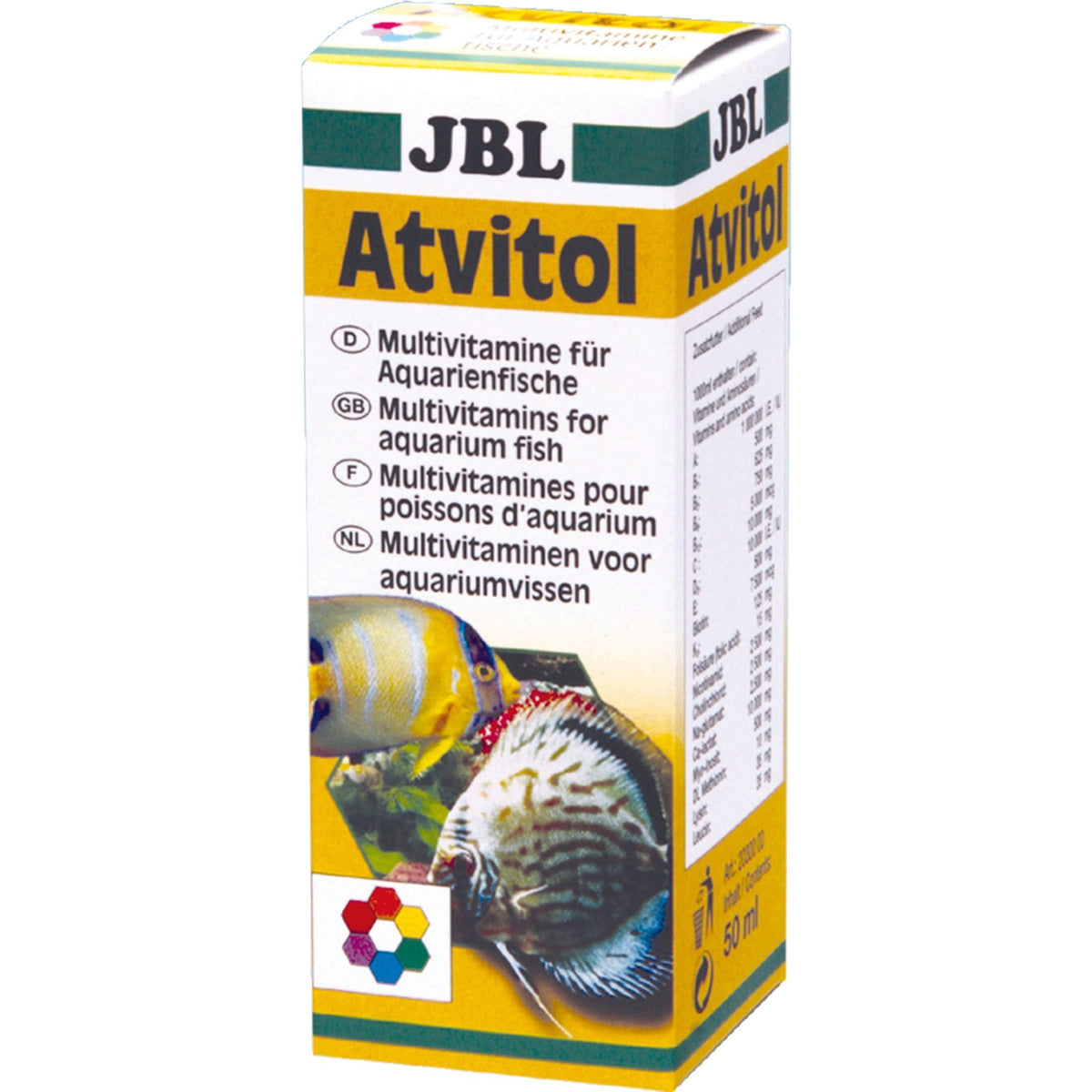 JBL Atvitol multivitaminen emulsie voor aquariumvissen 50ml