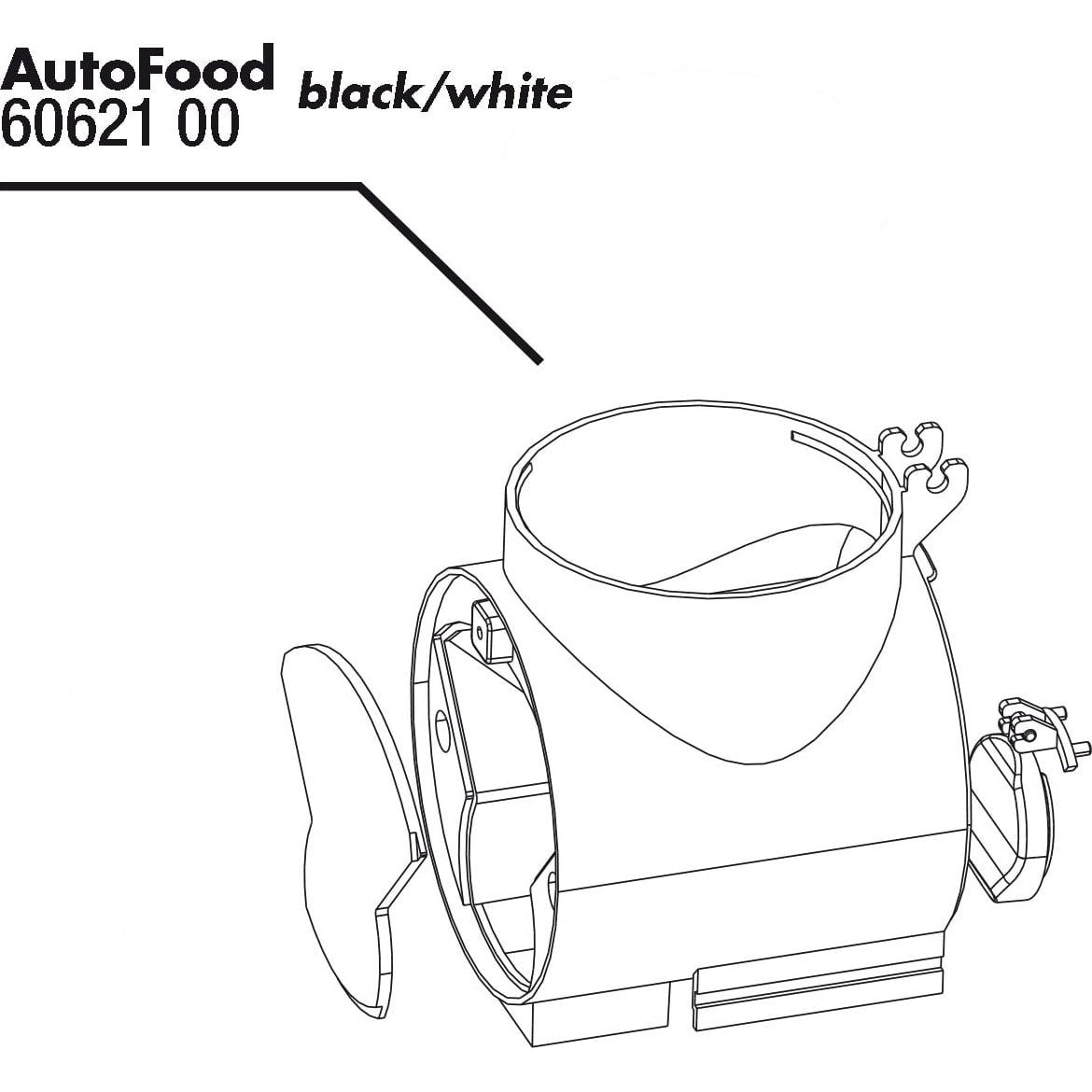 JBL AutoFood transparante voerhouder set 125ml