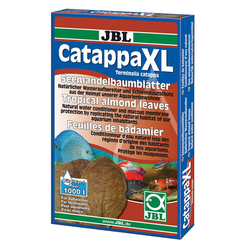 JBL Catappa XL Zeemandelboombladeren 10 stuks, Waterverbeteraar bij Vijvercentrum