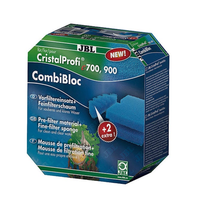 JBL CombiBloc CristalProfi e401/e701/e901 Bovenkorf Filtersponzenset verpakkingsdetail, afbeelding 2 Aquarium filtermateriaal