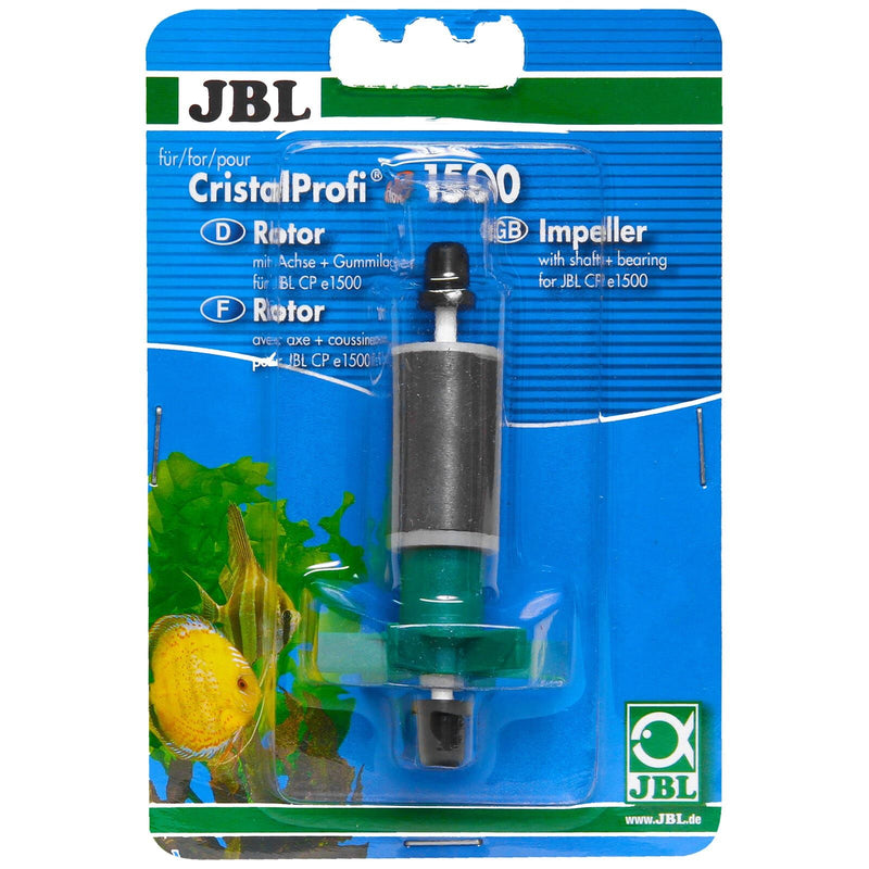 JBL CristalProfi e1500 rotor met keramische as en rubberlagers in blisterverpakking, Filter Onderdeel bij Vijvercentrum