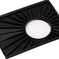 JBL CristalProfi e401 e700 e701 e900 e901 verdeelplaat waterinloop detailopname richels, miniatuur 2