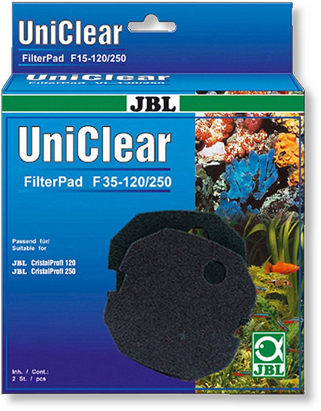 JBL FilterPad F35 Fijne Filtersponzen voor CristalProfi 120/250 (2 stuks)
