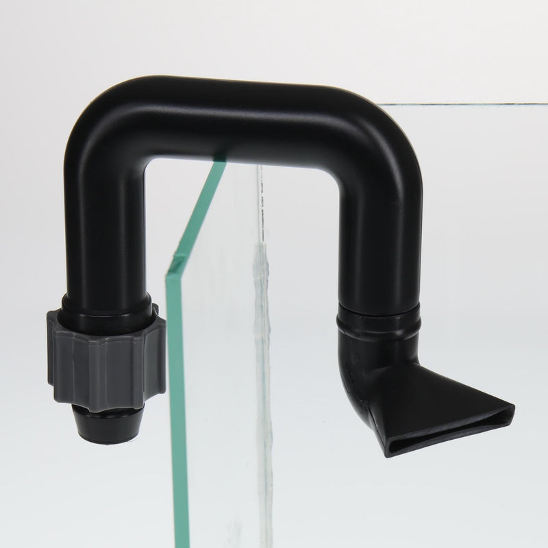 JBL OutSet wide 12/16 gemonteerd op aquariumglas met breedstraalbuis, afbeelding 2 Filter Onderdeel