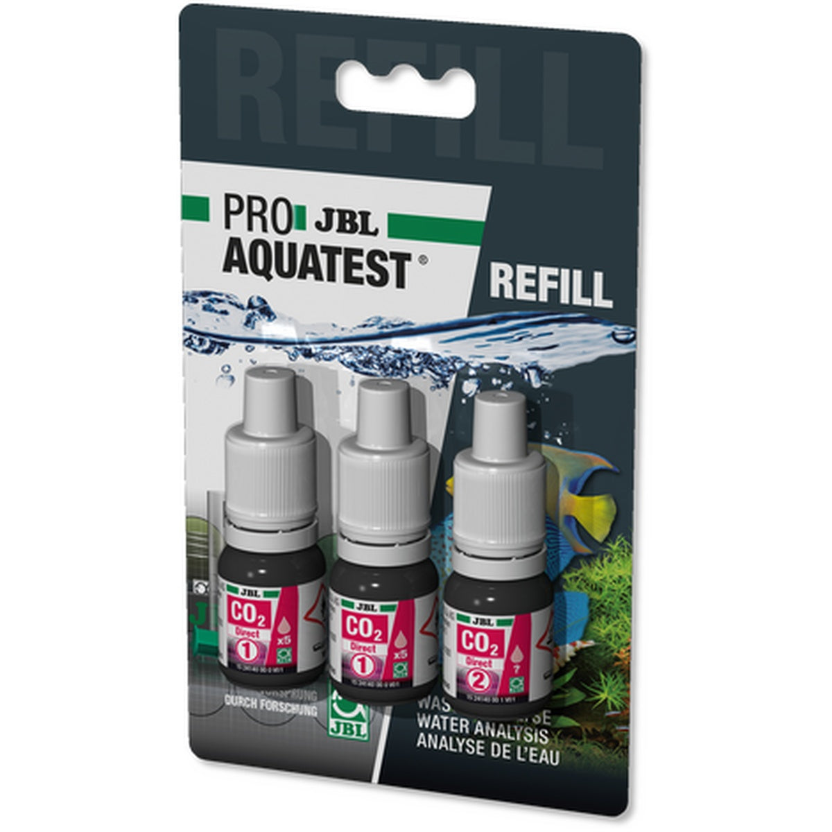JBL ProAquaTest CO2 Direct navulling watertest reagens set