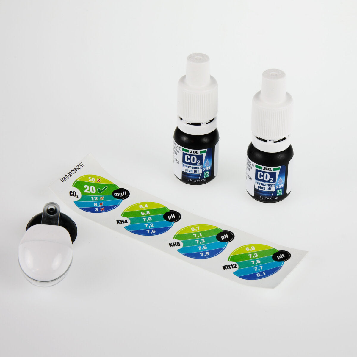 JBL PROAQUATEST CO2-pH Permanent Continu Watertest inhoud set