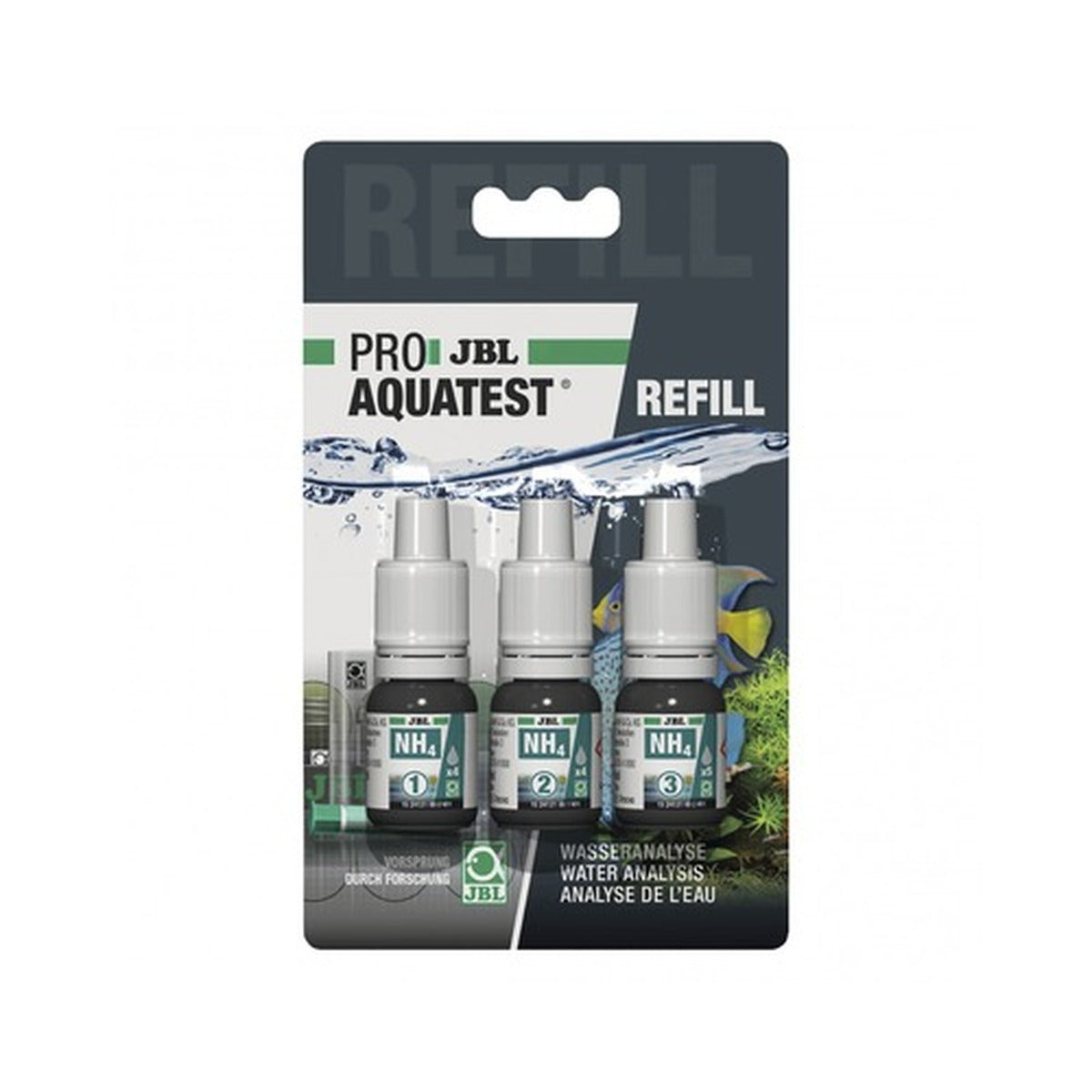 JBL ProAquaTest NH4 reagensflesjes voor 50 metingen