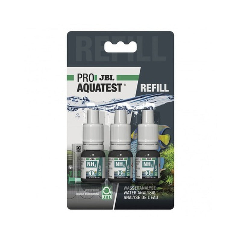JBL ProAquaTest NH4 reagensflesjes voor 50 metingen, afbeelding 2 Watertest Navulling