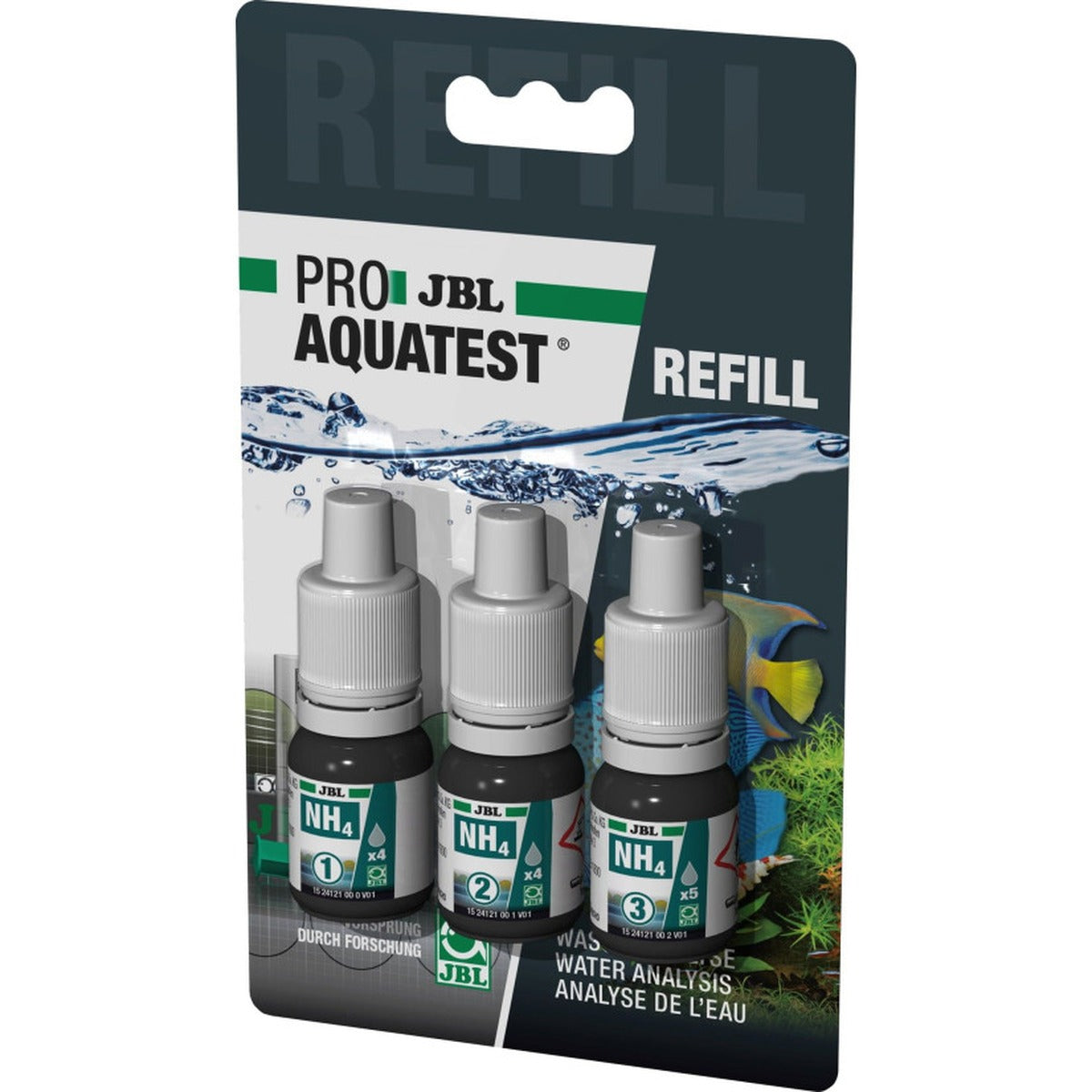 JBL ProAquaTest NH4 Ammonium navulling watertest reagens set