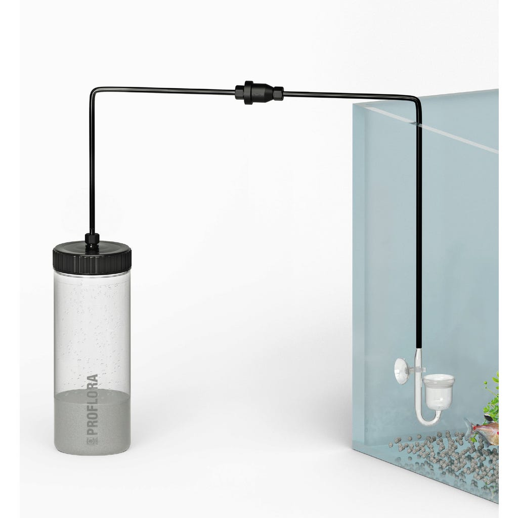 JBL ProFlora CO2 Starter Bio Reactor fles met aansluiting