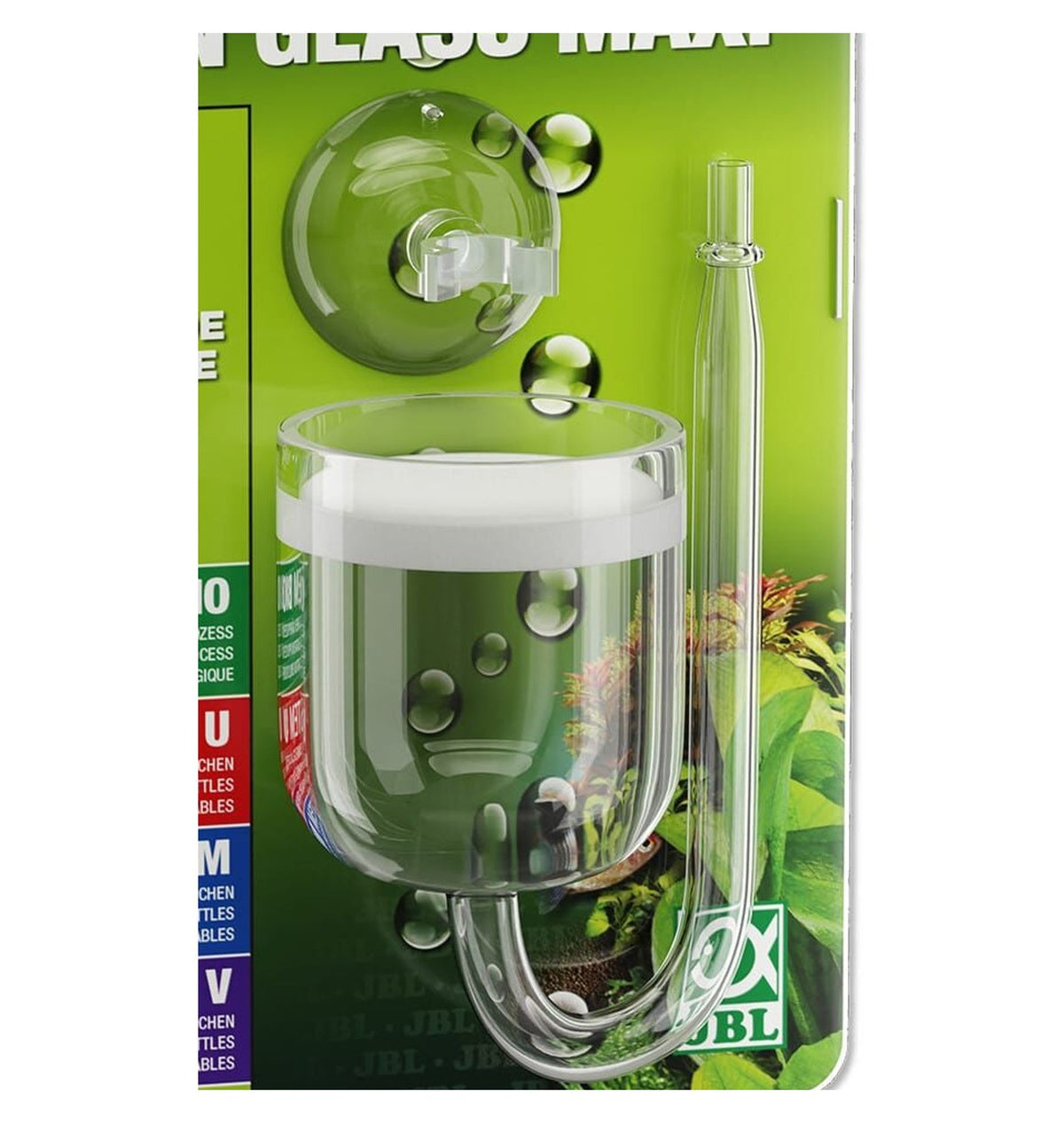 JBL PROFLORA CO2 TAIFUN GLASS MAXI glazen diffusor met keramisch membraan detail