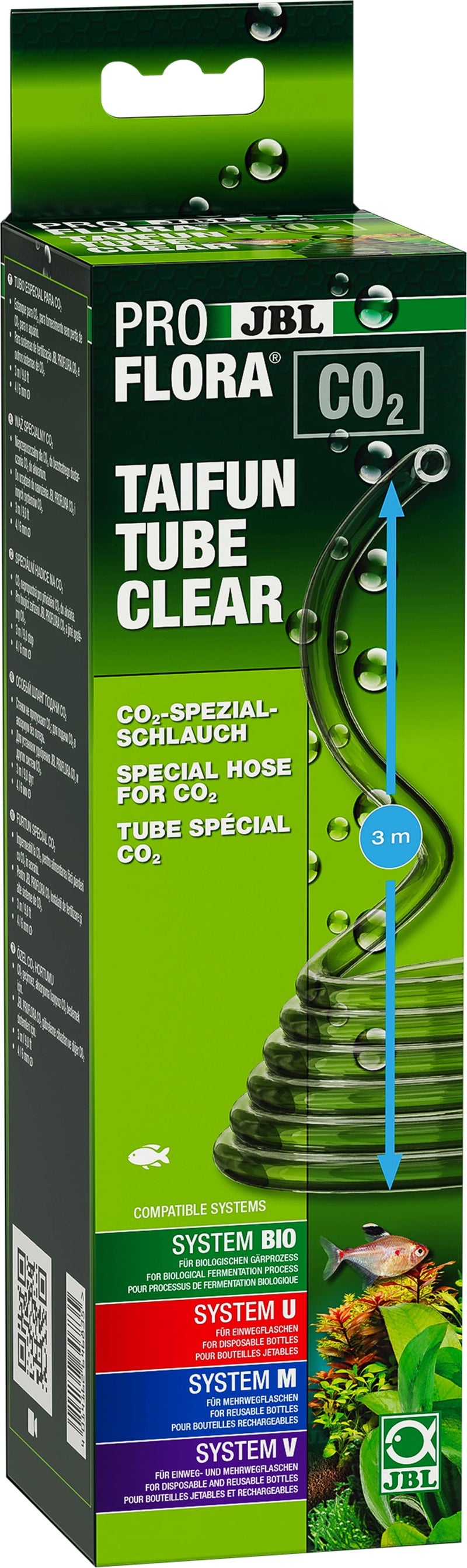 JBL PROFLORA CO2 Taifun Tube Clear (3 m, 4/6 mm), CO2 slang bij Vijvercentrum