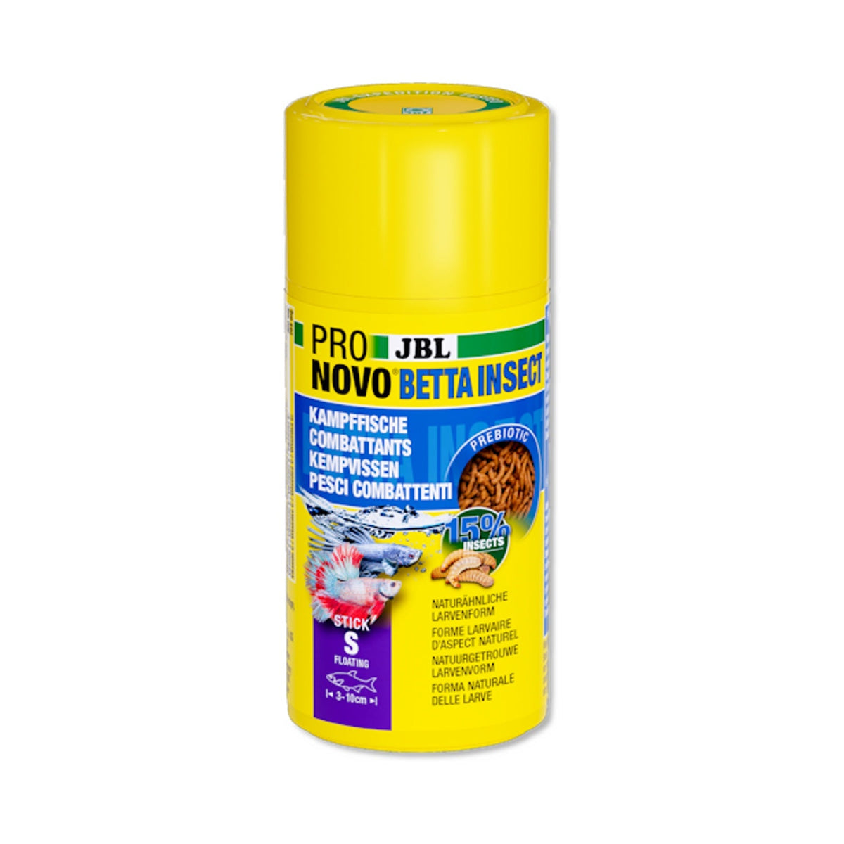 JBL PRONOVO BETTA INSECT STICK S 100ml pot packshot