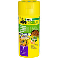 JBL ProNovo Cichlid Grano S 100ml cichliden granulaatvoer pot met doseerdeksel, miniatuur 1