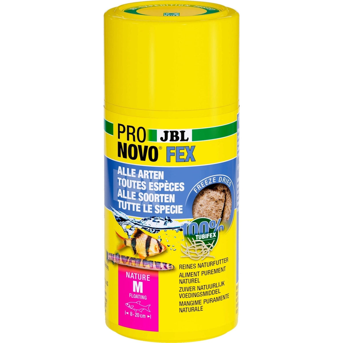 JBL PRONOVO FEX 250ml gevriesdroogde tubifex visvoer bus packshot art 3157700