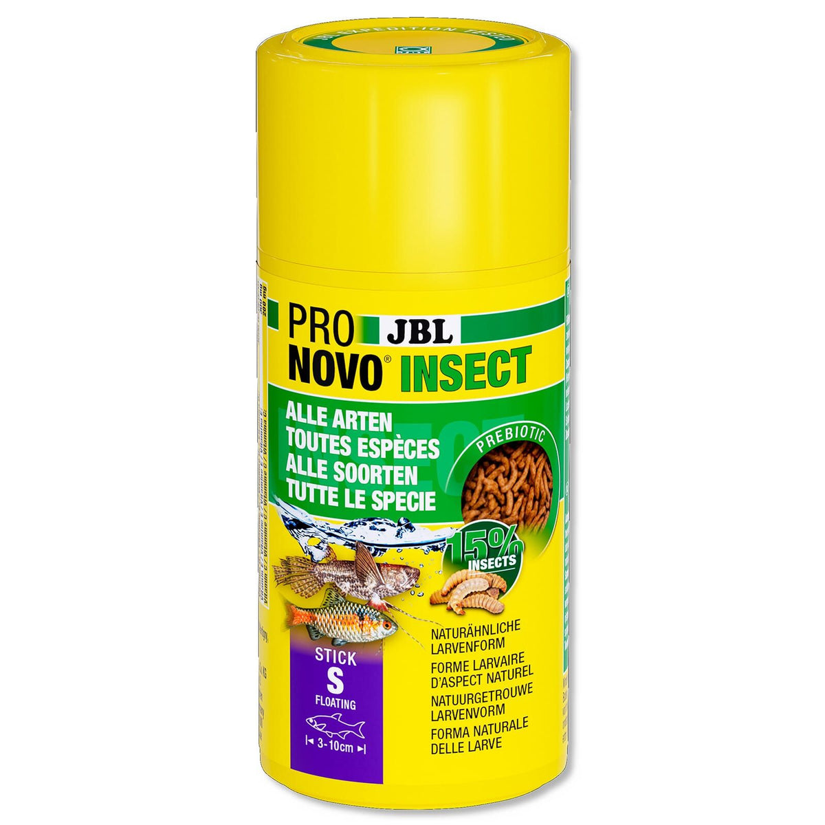 JBL PRONOVO INSECT STICK S 100ml pot packshot