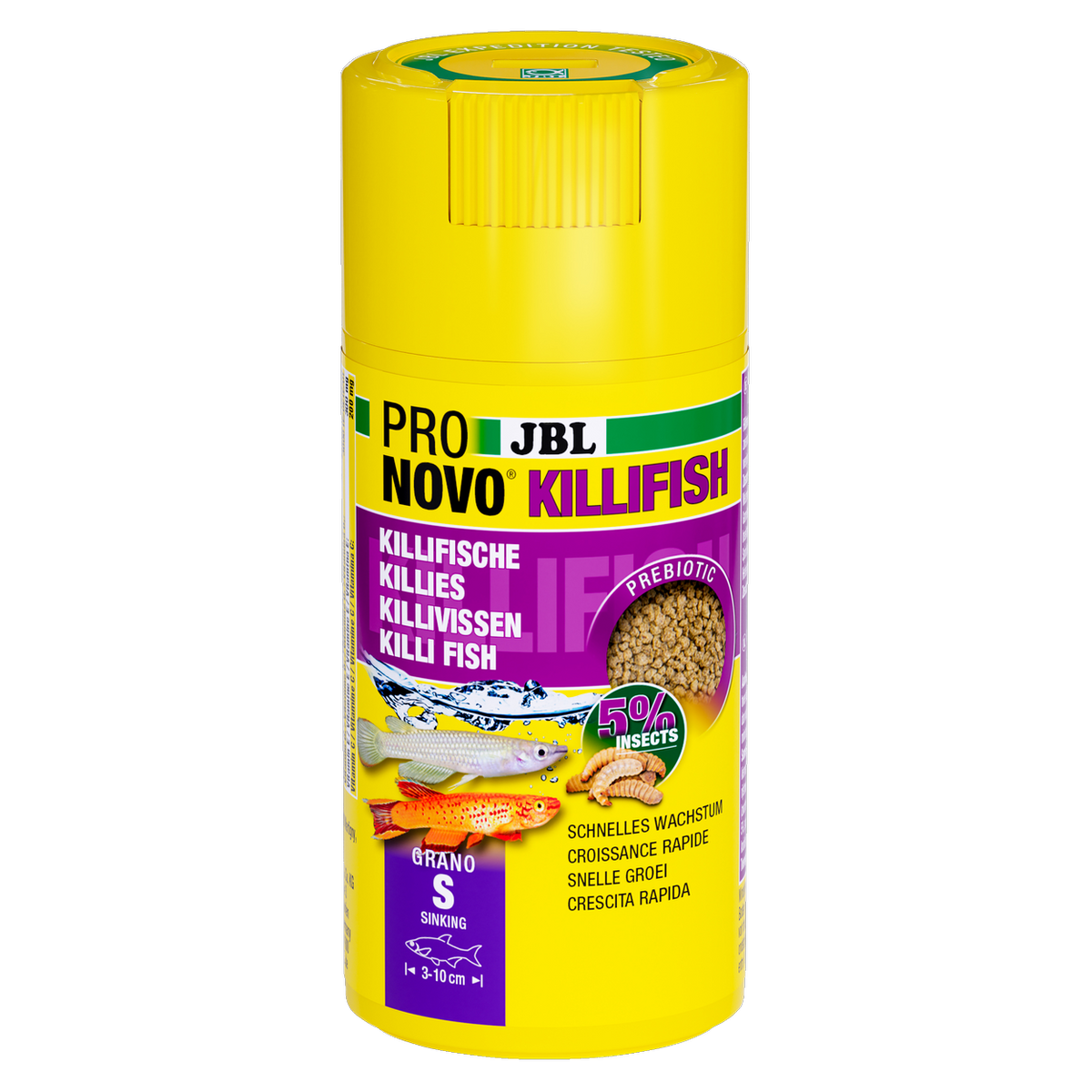 JBL ProNovo Killifish Grano S 100ml granulaatvoer voor killivissen