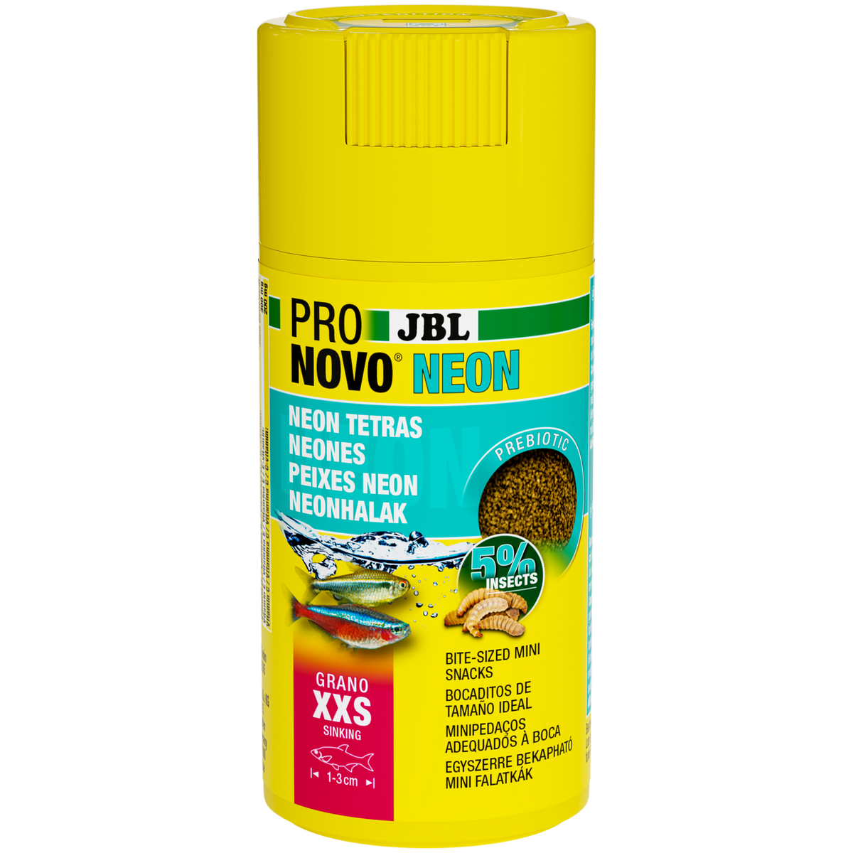 JBL ProNovo Neon Grano XXS 100ml granulaatvoer voor kleine tetras