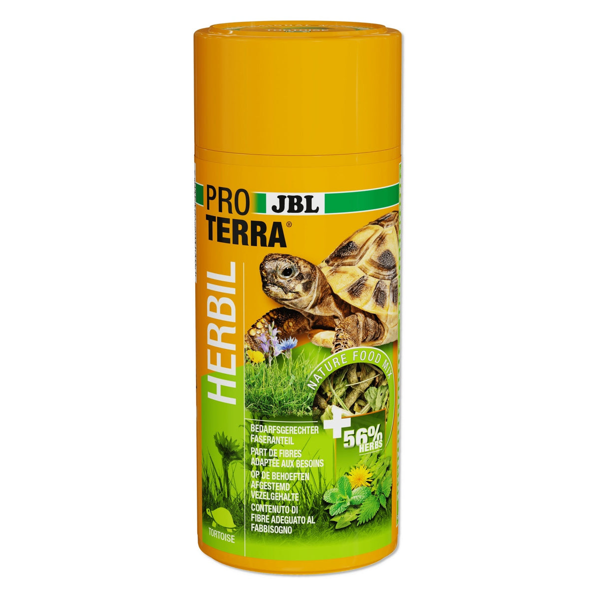 JBL PROTERRA HERBIL 250ml landschildpaddenvoer pot packshot art 7213100
