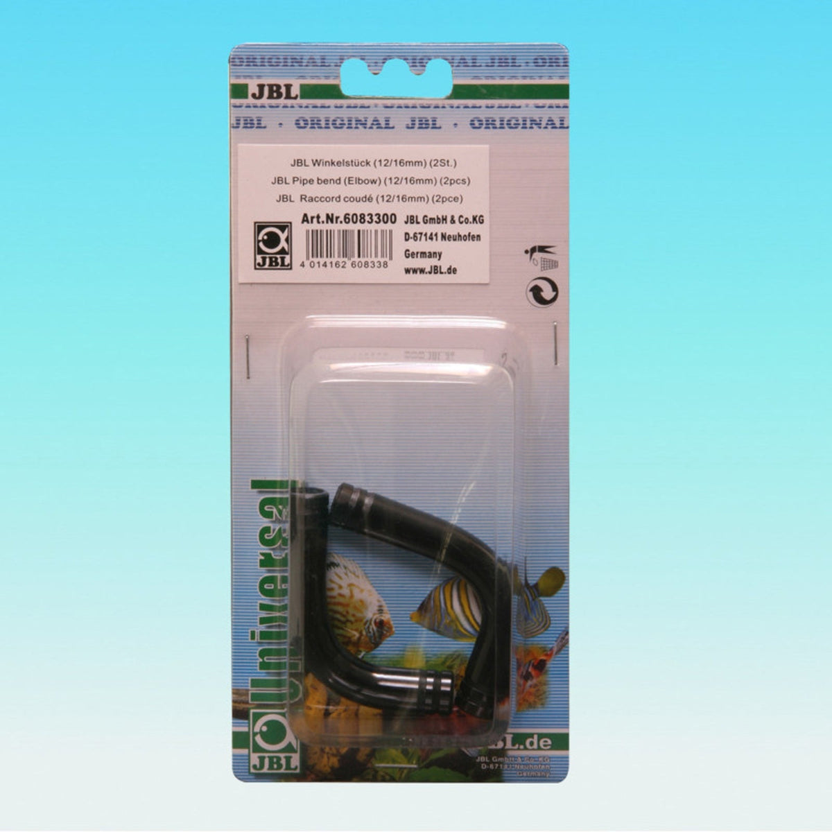 JBL Universele Elleboog Slangbocht 12-16mm verpakking art 6083300