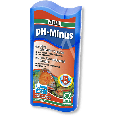 JBL pH-Minus 100 ml - Vloeibare pH- en KH-verlager voor zoetwater