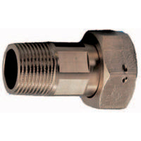 Koppeling watermeter 1½" buitendraad x 2" binnendraad - messing, miniatuur 1
