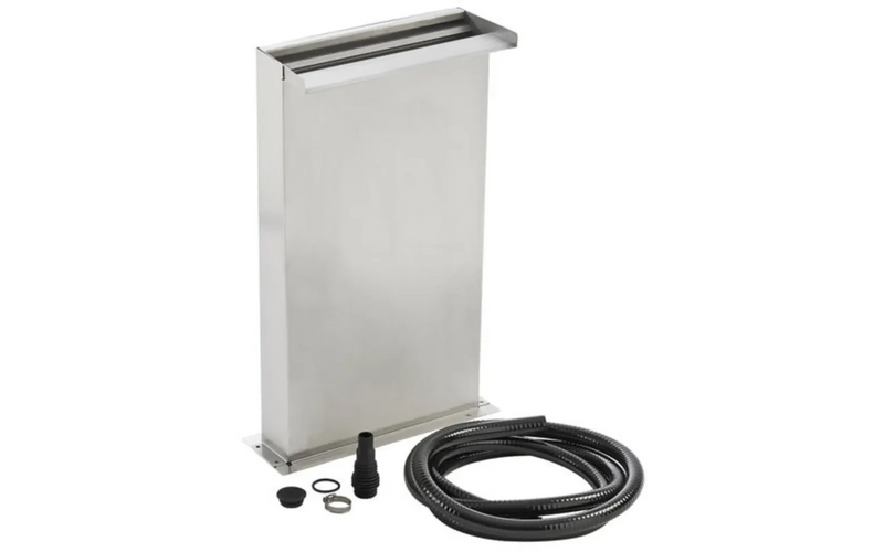 Oase Waterfall Kit 30 - RVS waterval 30 cm met slang en klemmen, afbeelding 2 Vijverfolie