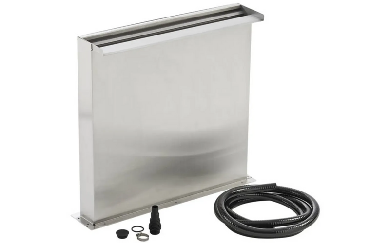 Oase Waterfall Kit 60 - RVS waterval 60 cm breed inclusief slang en klemmen, afbeelding 2 Vijverfolie