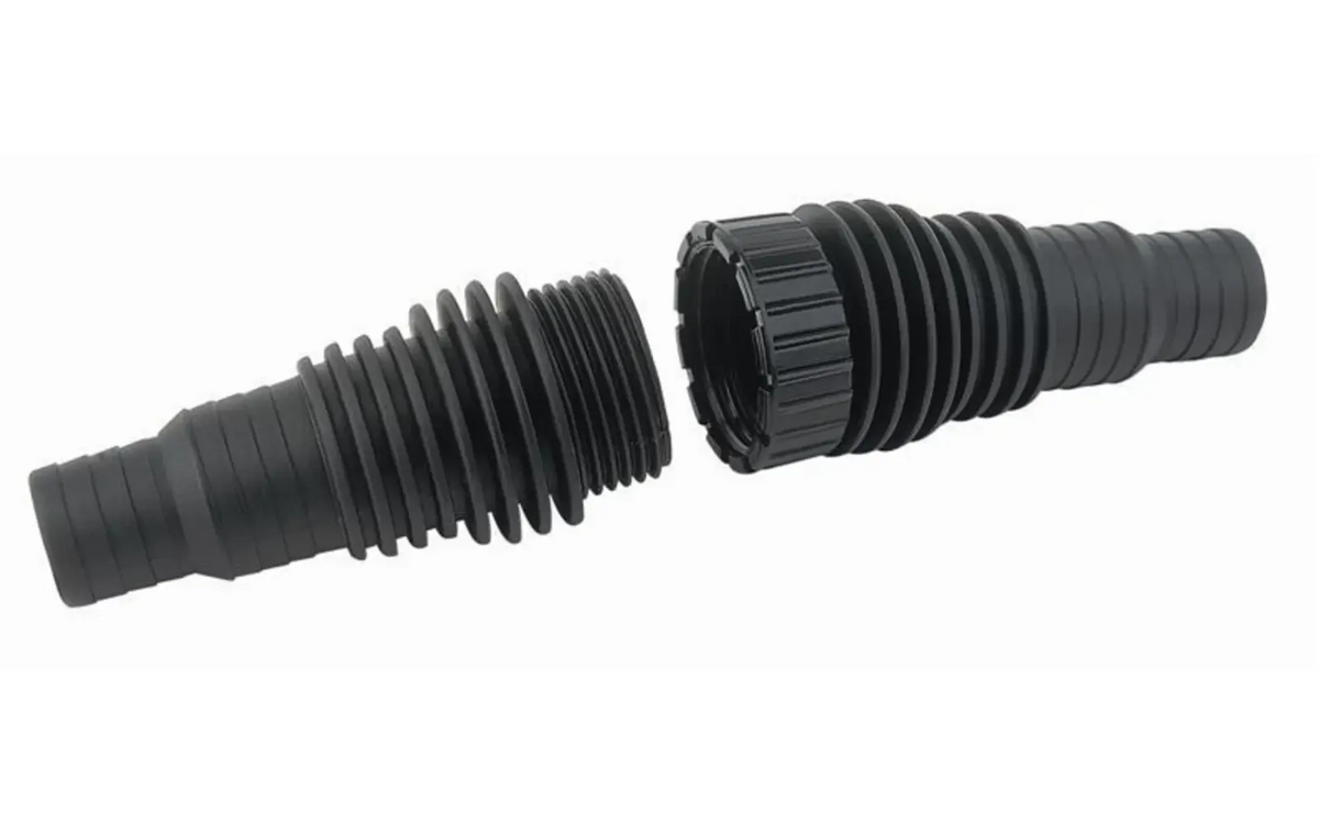 Oase Universele Slangverbinder 1 inch - recht kopstuk voor slangen 20-38 mm, afbeelding 2 van 2