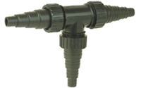 Oase T-stuk 1 1/2 inch - universele slangverbinder voor slangen 20-38 mm, miniatuur 2