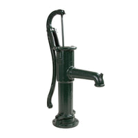 Gietijzeren handpomp NP75 rondflens groen - 28 ltr/min, miniatuur 1