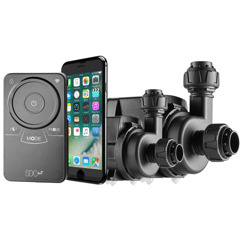 Sicce Syncra SDC3.0 DC vijverpomp met WiFi en ContrALL app, Sicce Pompen bij Vijvercentrum